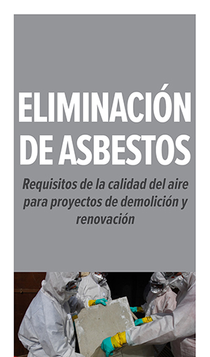 Image of Spanish Asbestos Removal brochure